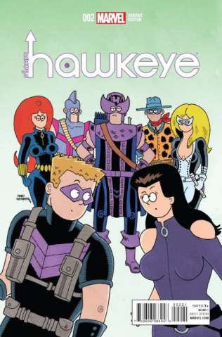 All-New Hawkeye #2 (Hembeck Cover)