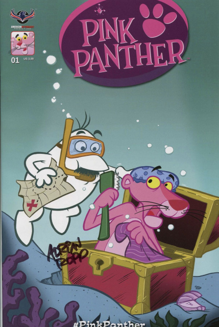 The Pink Panther #1 (Signed Ropp Cover)