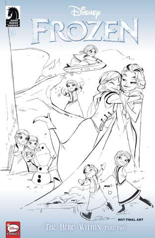Frozen: The Hero Within #2 (Kawaii Creative Studio Cover)