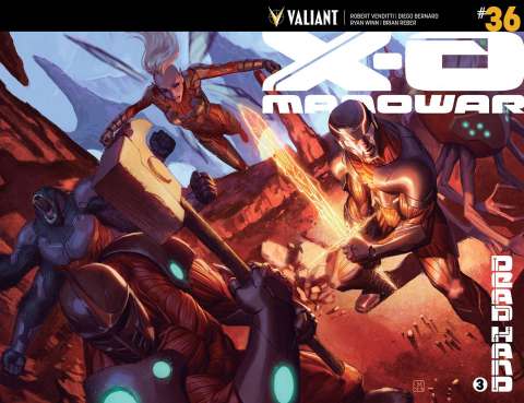 X-O Manowar #36 (Wraparound Molina Cover)
