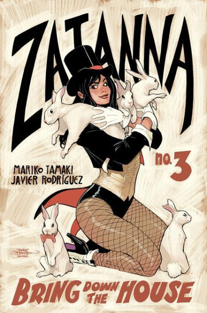 Zatanna: Bring Down the House #3 (Terry Dodson Cover)