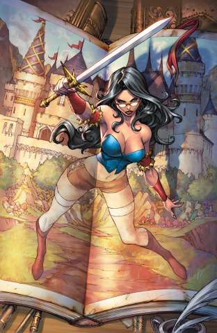 Grimm Fairy Tales: Snow White vs. Snow White #1 A (Pantalena Cover)