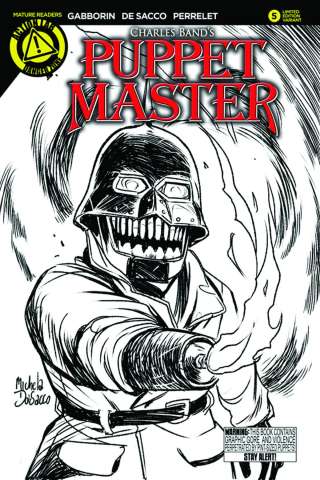 Puppet Master #5 (Torch Sketch Cover)