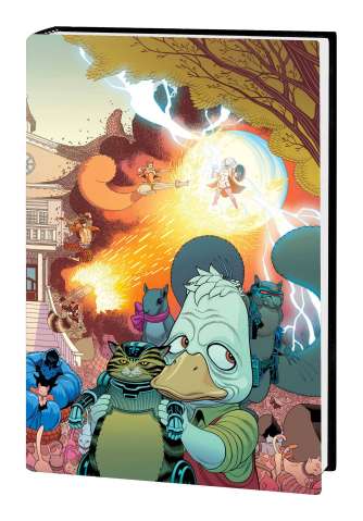 Howard the Duck by Zdarsky & Quinones (Omnibus Moore Cover)