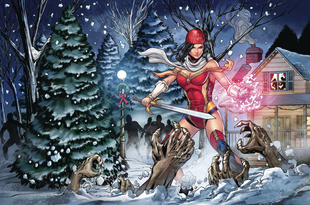 Grimm Fairy Tales 2017 Holiday Special (Atkins Cover)