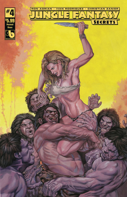 Jungle Fantasy: Secrets #4 (Painted Vixen Cover)