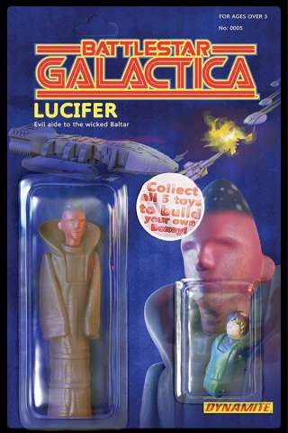 Battlestar Galactica #5 (Action Figure Cover)