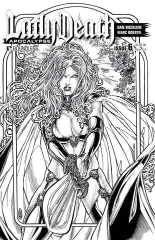 Lady Death: Apocalypse #6 (Premium Pure Art Cover)