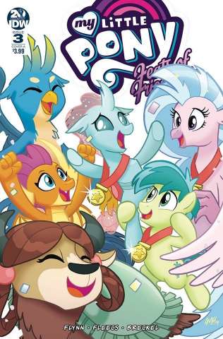 My Little Pony: Feats of Friendship #3 (Fleecs Cover)
