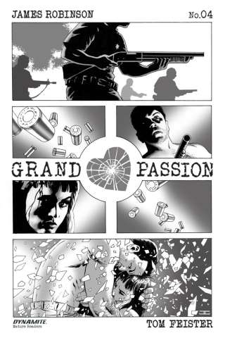 Grand Passion #4 (10 Copy B&W Cover)