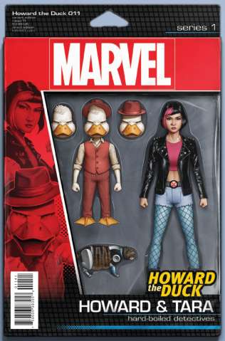 Howard the Duck #11 (Christopher Action Figure Cover)
