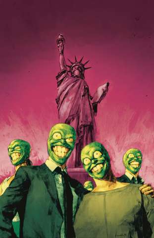 The Mask: I Pledge Allegiance to the Mask #4 (Reynold Cover)