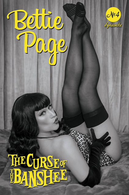 Bettie Page and The Curse of the Banshee #4 (15 Copy Cosplay Cover)