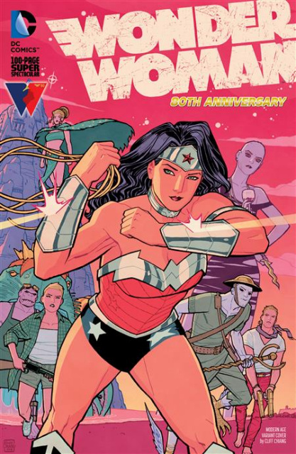 Wonder Woman: 80th Anniversary 100-Page Super Spectacular #1 (Cliff Chiang Modern Age Cover)