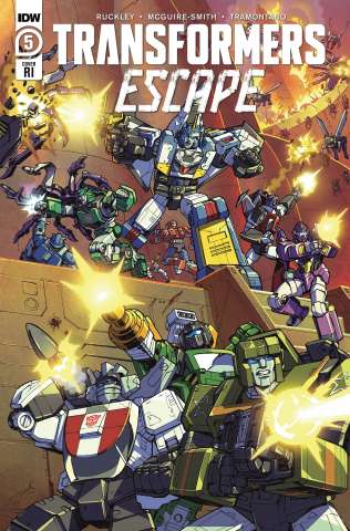 Transformers: Escape #5 (10 Copy Dan Khanna Cover)
