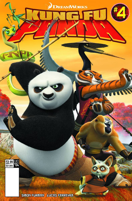 Kung Fu Panda #4 (Subscription Photo Cover)