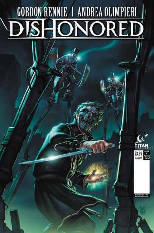 Dishonored #3 (Wahl Cover)