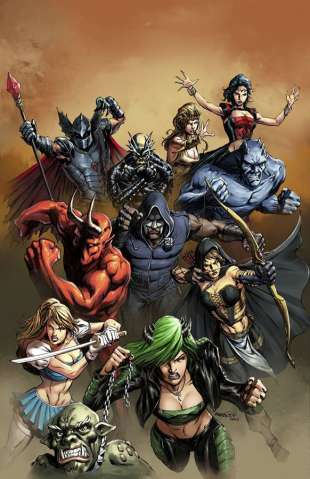 Grimm Fairy Tales: Realm War #6 (Goh Cover)