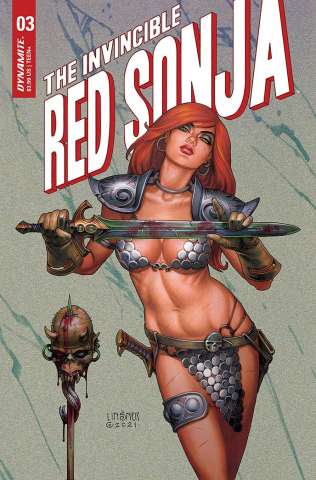 The Invincible Red Sonja #3 (Linsner Cover)