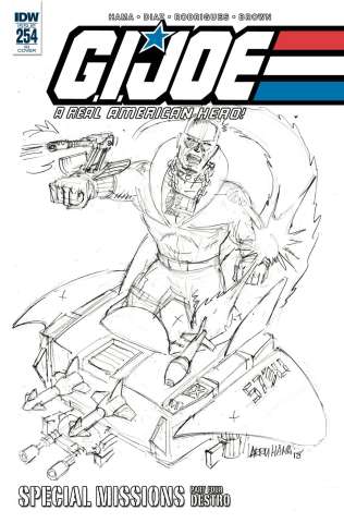 G.I. Joe: A Real American Hero #254 (10 Copy Hama Cover)