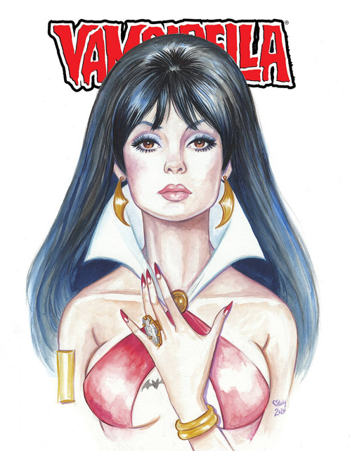 Holly Golightly's Vampirella Magazine 1972 Annual (Reprint Virgin Cover)