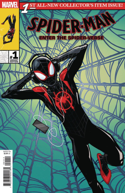 Spider-Man: Enter the Spider-Verse #1 (Animation Cover)