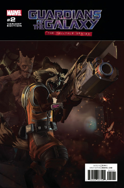 Guardians of the Galaxy: The Telltale Series #2 (Video Game Cover)