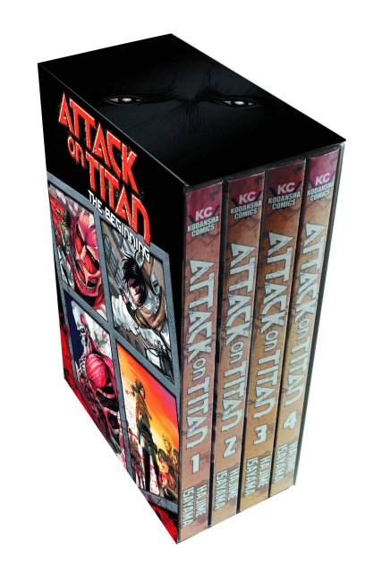 Attack on Titan Vols. 1-4