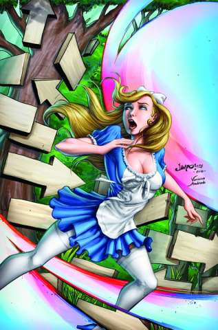 Grimm Fairy Tales: Wonderland - Down the Rabbit Hole #5 (Salgado Cover)