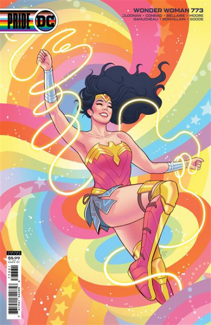 Wonder Woman #773 (Paulina Ganucheau Pride Month Card Stock Cover)