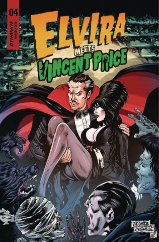 Elvira Meets Vincent Price #4 (Acosta Cover)
