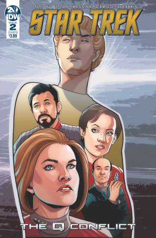 Star Trek: The Q Conflict #2 (Messina Cover)