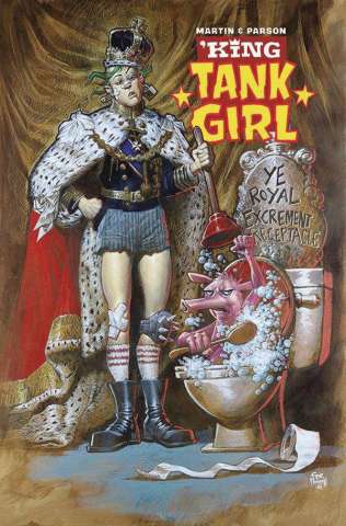King Tank Girl #1 (Powell Cardstock Cover)