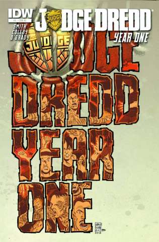Judge Dredd: Year One #4 (25 Copy Cover)