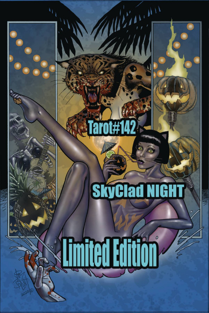 Tarot: Witch of the Black Rose #124 (Boo Cat Alt Paths Night Cover)