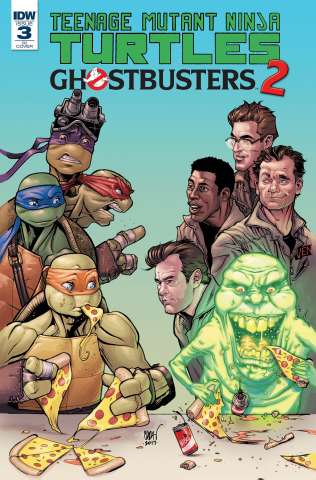 Teenage Mutant Ninja Turtles / Ghostbusters 2 #3 (10 Copy Cover)