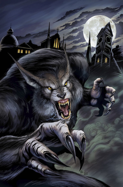 Van Helsing vs. The Werewolf #1 (Otero Cover)