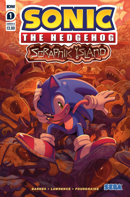 Sonic the Hedgehog: Scrapnik Island #1 (Ho Kim Cover)