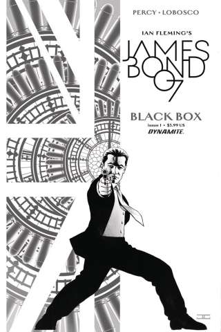 James Bond: Black Box #1 (40 Copy Cassaday B&W Cover)