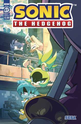 Sonic the Hedgehog #67 (Arq Cover)