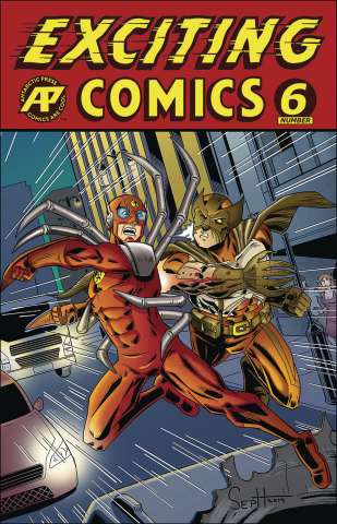 Exciting Comics #6 (Olesco Cover)