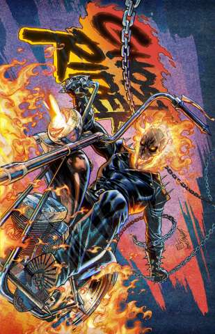 Ghost Rider #11 (Campbell Anniversary Cover)