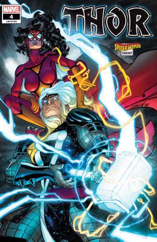 Thor #4 (Garron Spider-Woman Cover)