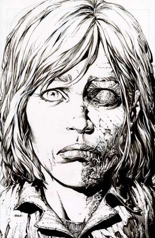 The Walking Dead Deluxe #12 (25 Copy Raw 2nd Printing)