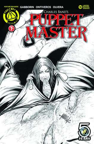 Puppet Master #18 (Mangum Kill Sketch Cover)