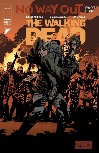 The Walking Dead Deluxe #84 (Adlard & McCaig Cover)