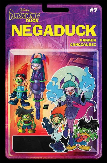 Negaduck #7 (Action Figure Cover)