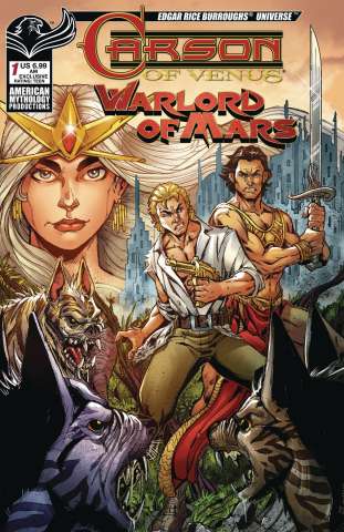 Carson of Venus / Warlord of Mars #1 (Calzada Cover)