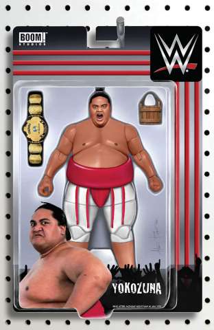 WWE #22 (Riches Action Figure Cover)