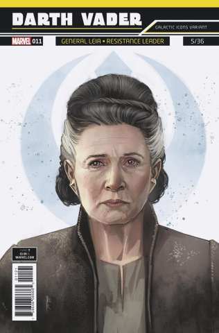 Star Wars: Darth Vader #11 (Reis Galactic Icon Leia Cover)